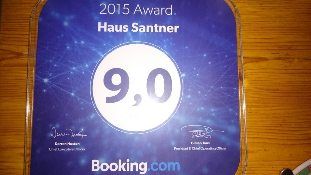 דירות פיה Haus Santner מראה חיצוני תמונה
